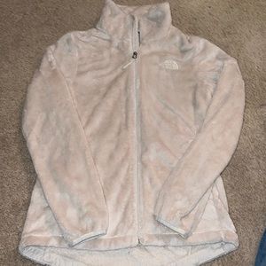 White North Face Fleece Jacket Size Small